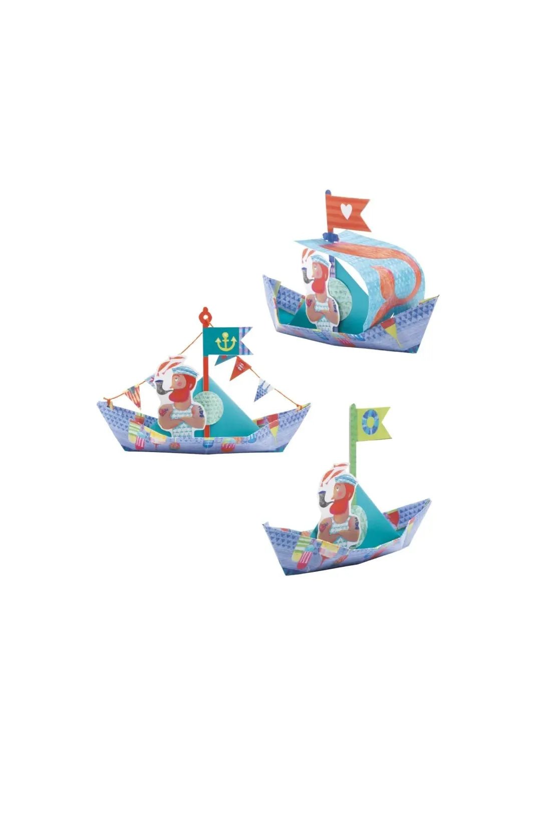 Origami Floating Boats van Djeco | Kids Conceptstore Le Fanfare