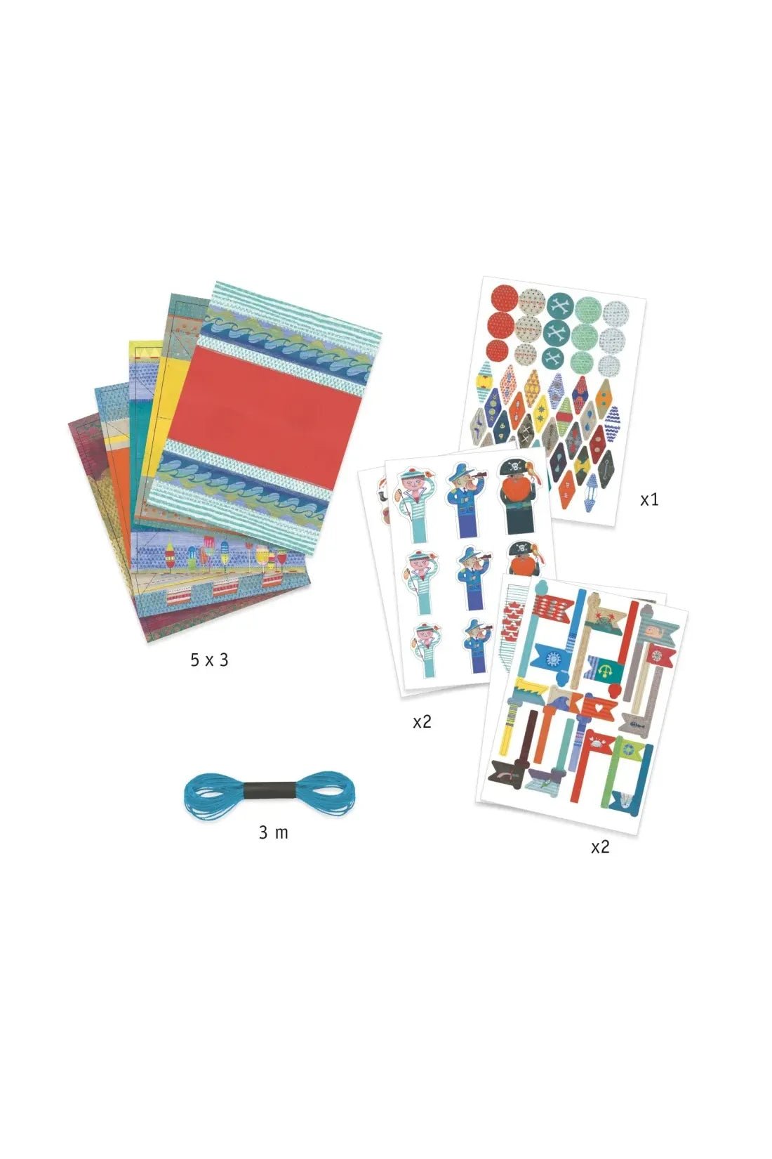 Origami Floating Boats van Djeco | Kids Conceptstore Le Fanfare