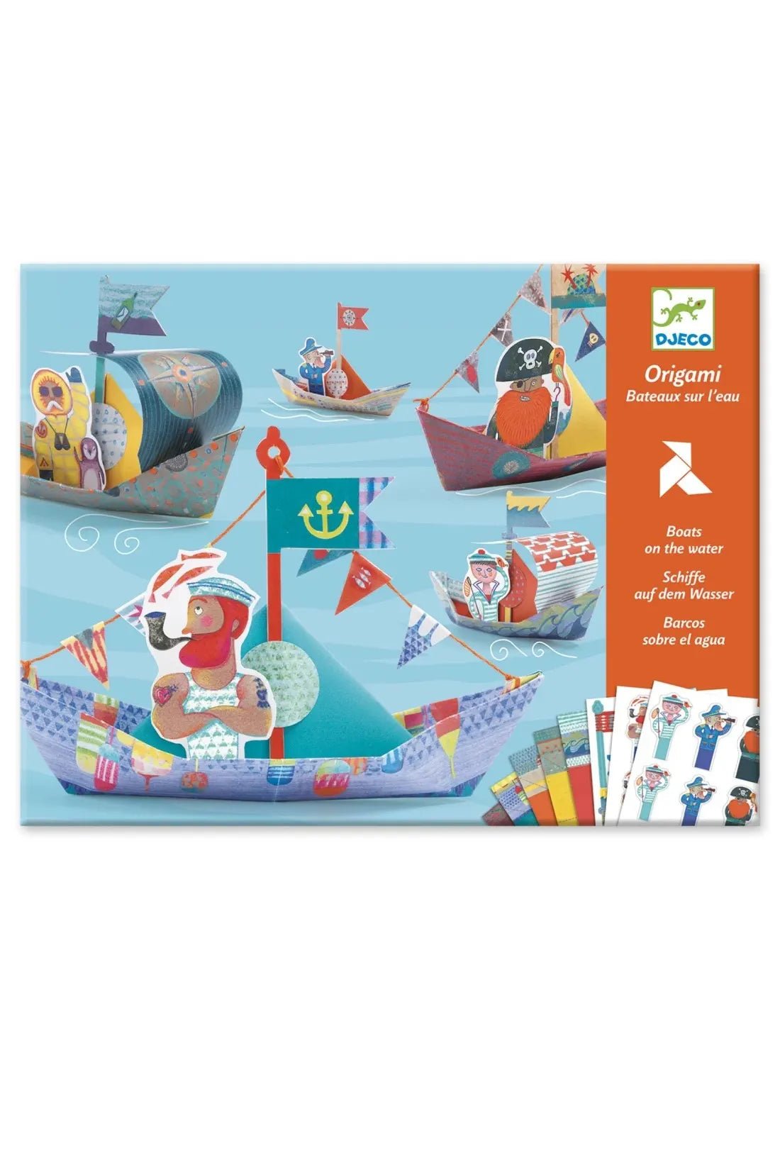 Origami Floating Boats van Djeco | Kids Conceptstore Le Fanfare