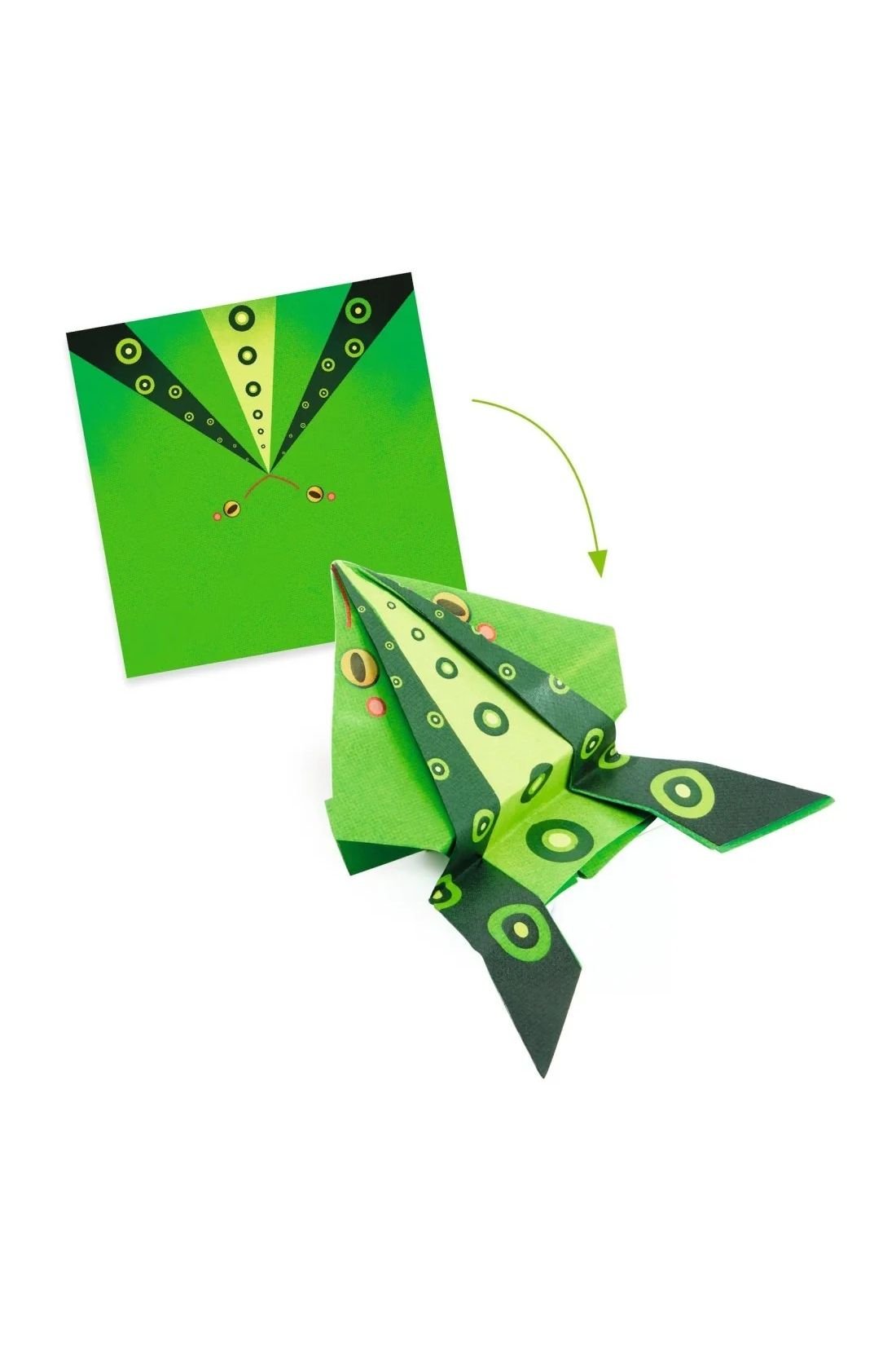 Origami - Jumping animals van Djeco | Kids Conceptstore Le Fanfare