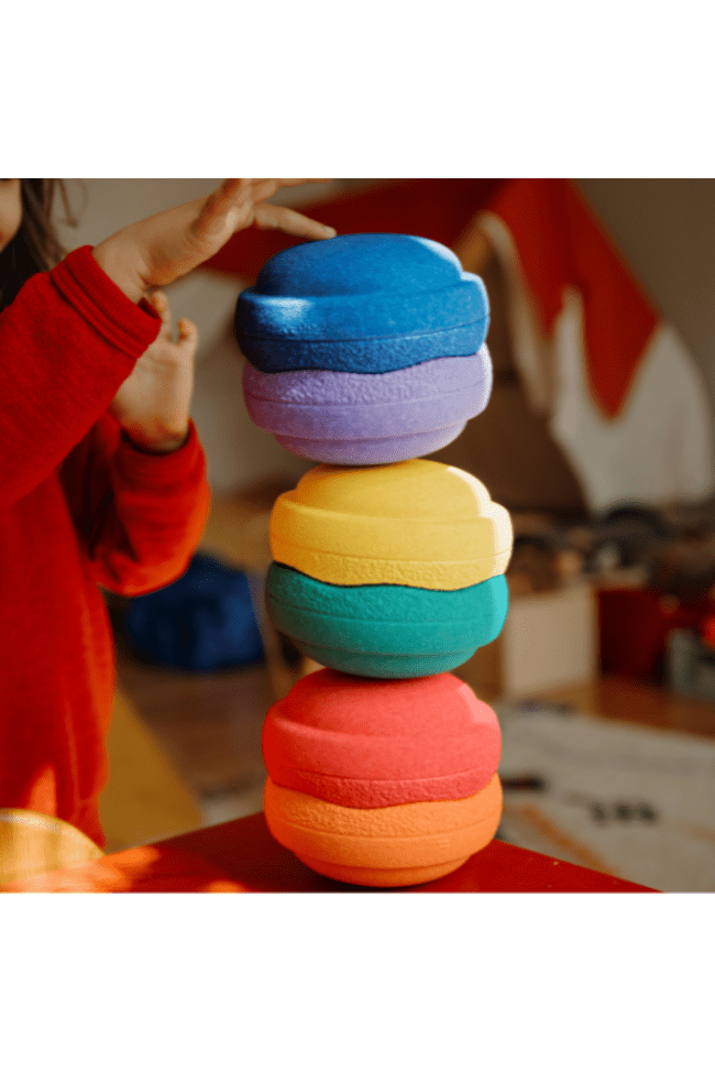 ORIGINAL - Mini Rainbow Classic - 6 van Stapelstein | Kids Conceptstore Le Fanfare