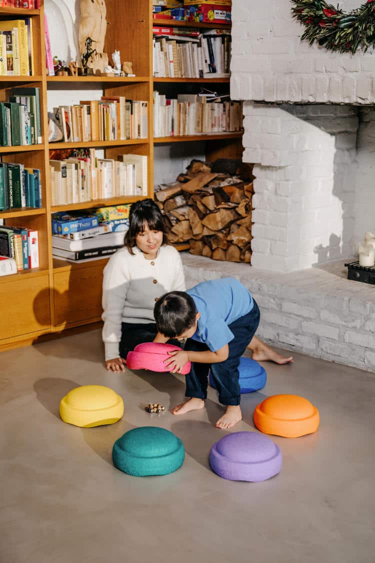 ORIGINAL - Rainbow Classic - 6 - Pink Edition van Stapelstein | Kids Conceptstore Le Fanfare