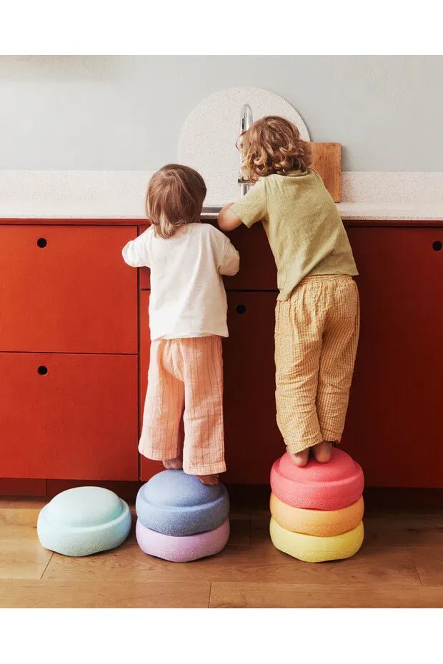 ORIGINAL - Rainbow Pastel - 6 van Stapelstein | Kids Conceptstore Le Fanfare