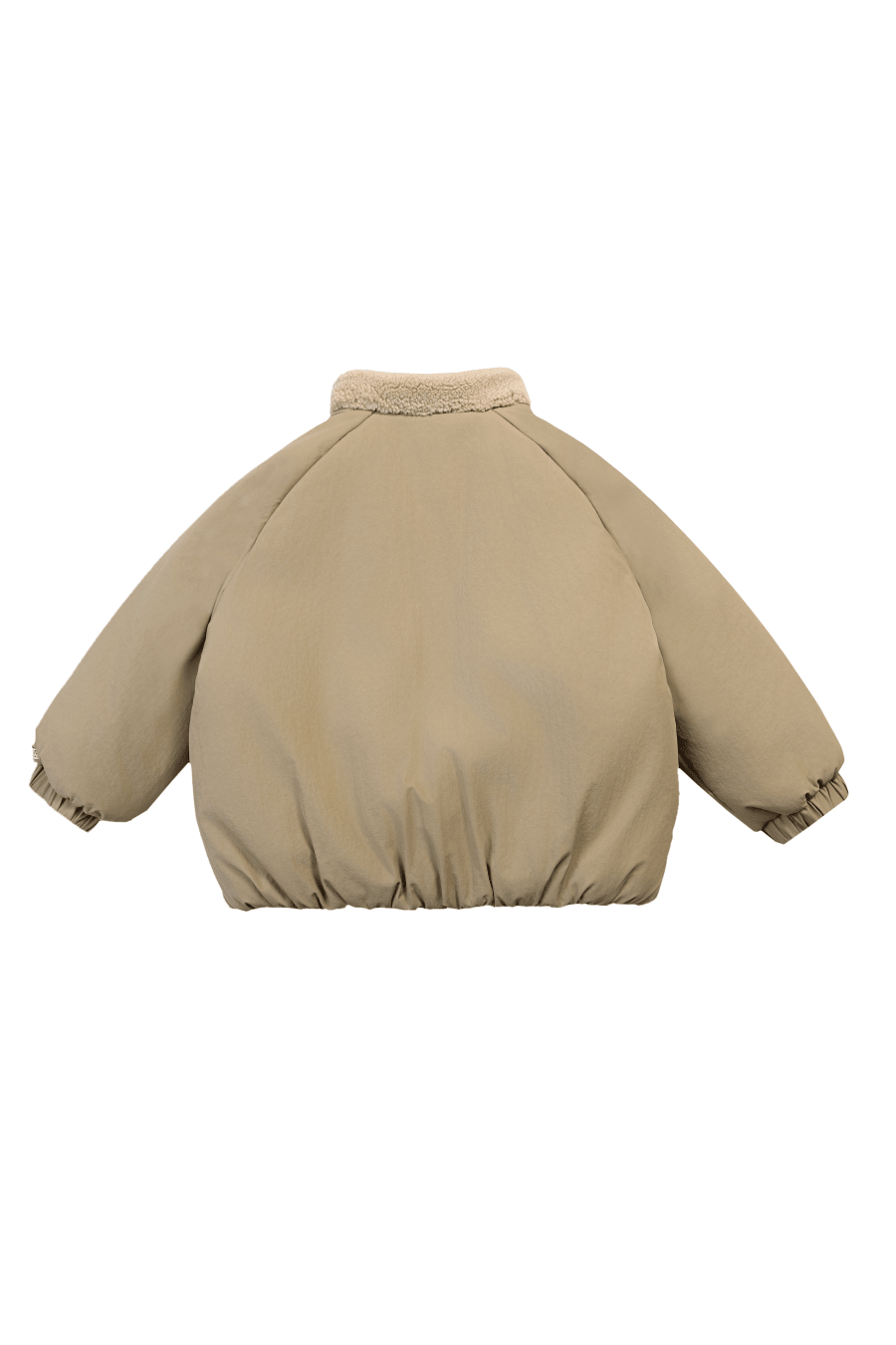 Oscor Jacket - Alpaca - Sesame van Donsje Amsterdam | Kids Conceptstore Le Fanfare