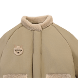 Oscor Jacket - Alpaca - Sesame van Donsje Amsterdam | Kids Conceptstore Le Fanfare