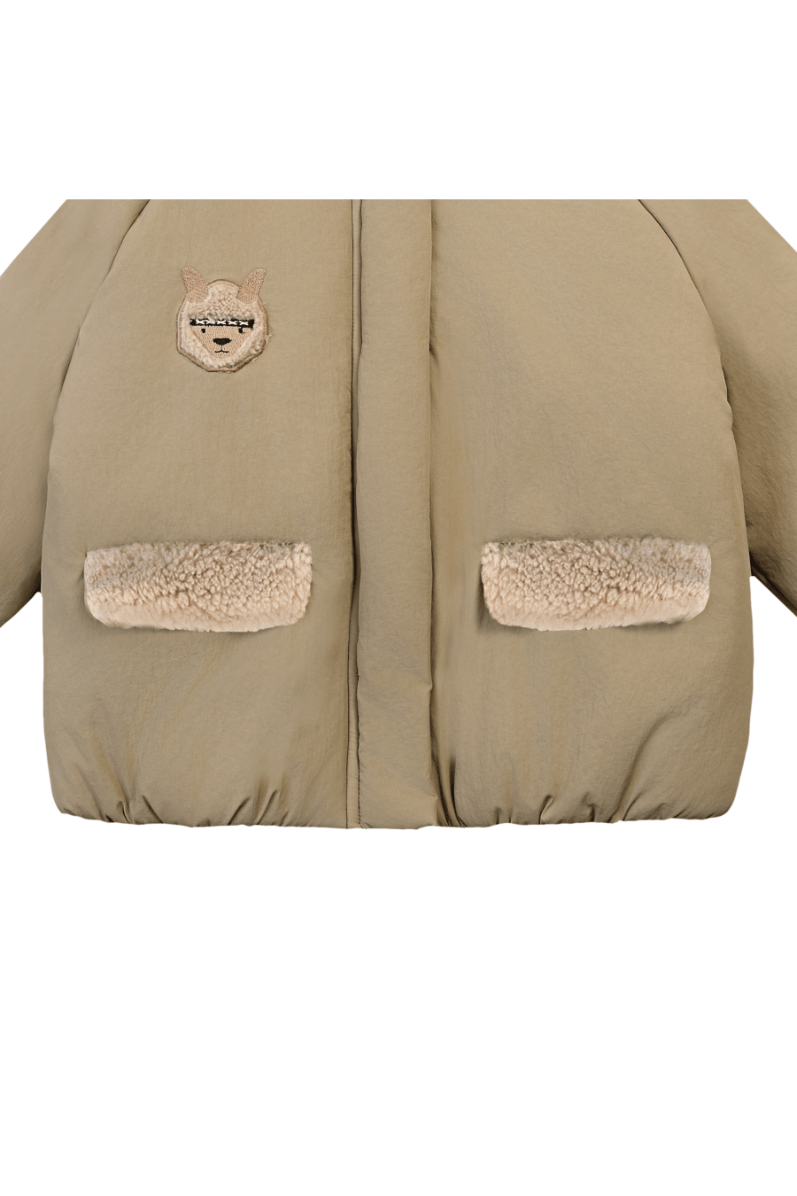 Oscor Jacket - Alpaca - Sesame van Donsje Amsterdam | Kids Conceptstore Le Fanfare