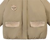 Oscor Jacket - Alpaca - Sesame van Donsje Amsterdam | Kids Conceptstore Le Fanfare
