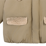 Oscor Jacket - Alpaca - Sesame van Donsje Amsterdam | Kids Conceptstore Le Fanfare