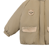 Oscor Jacket - Alpaca - Sesame van Donsje Amsterdam | Kids Conceptstore Le Fanfare