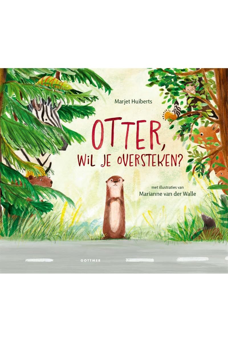 Otter, wil je oversteken? - Marjet Huiberts van Gottmer | Kids Conceptstore Le Fanfare