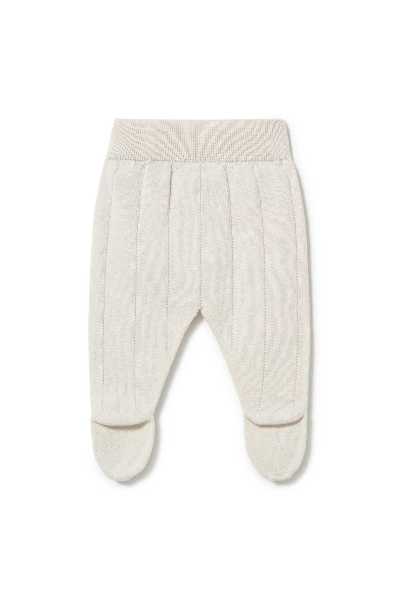 Otti trousers - cream van Li&me | Kids Conceptstore Le Fanfare