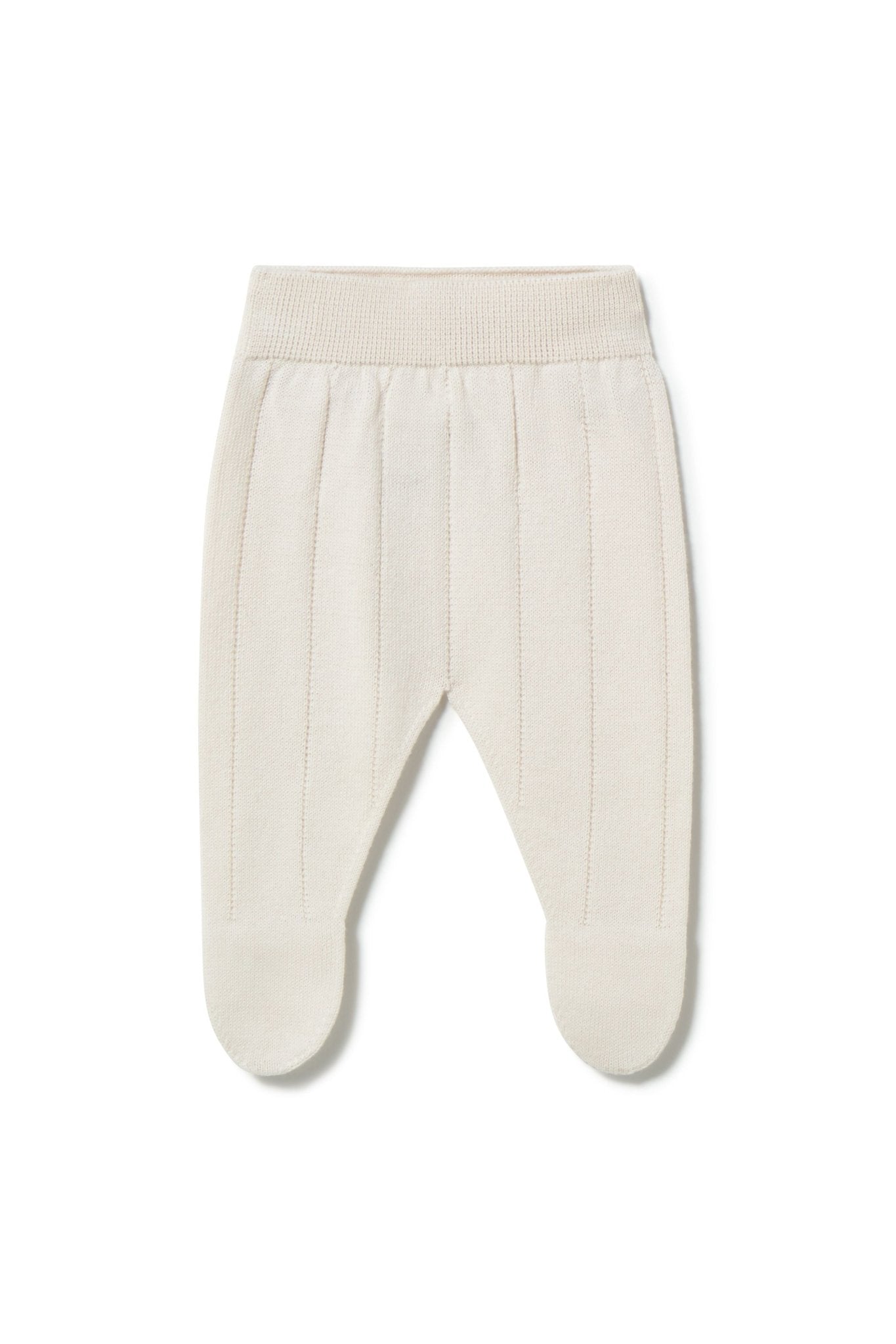 Otti trousers - cream van Li&me | Kids Conceptstore Le Fanfare