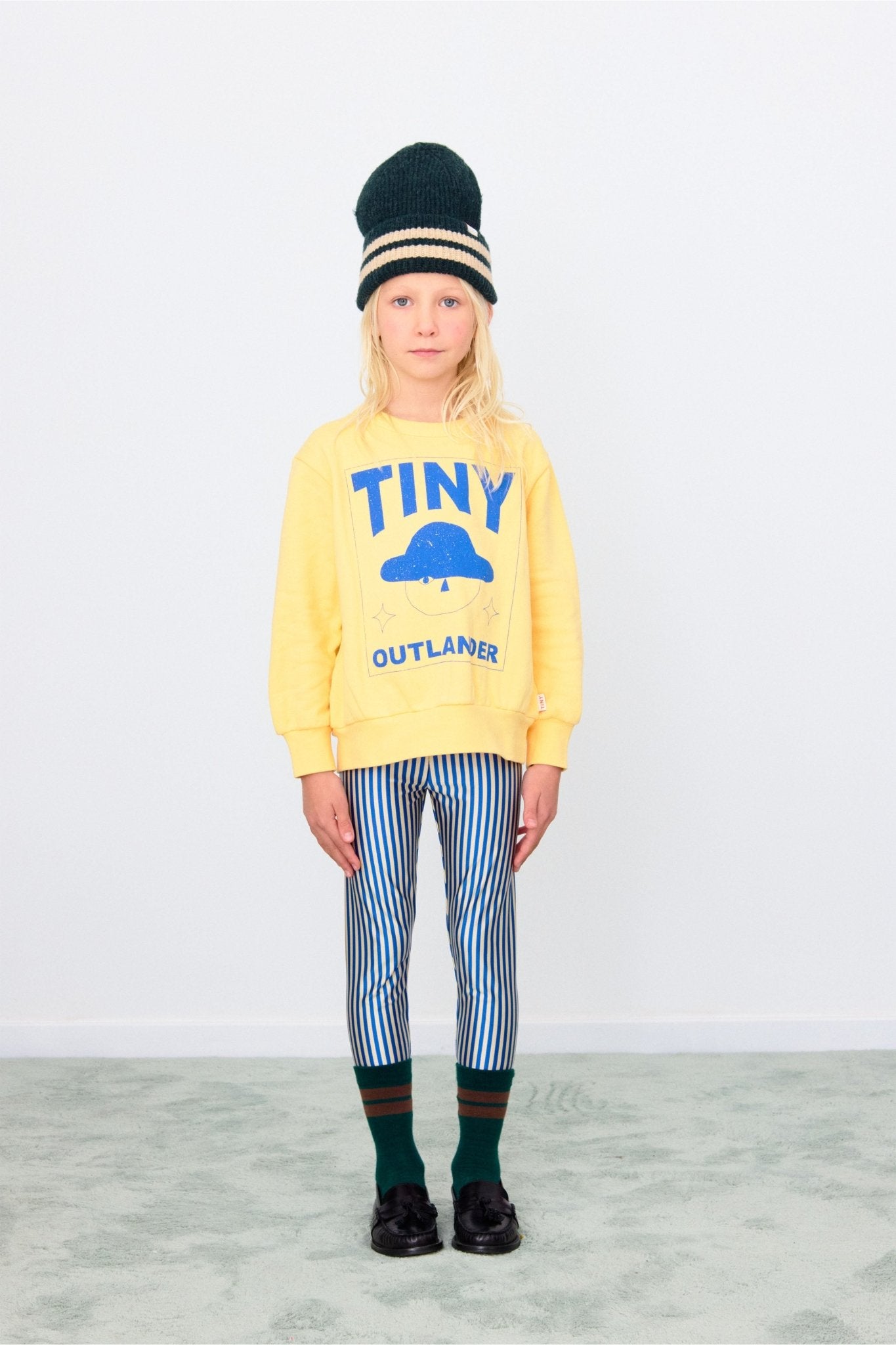 Outlander Graphic Sweatshirt - Mellow Yellow van TINYCOTTONS | Kids Conceptstore Le Fanfare