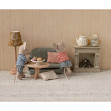 Oval coffee table, Mouse - Nature van Maileg | Kids Conceptstore Le Fanfare