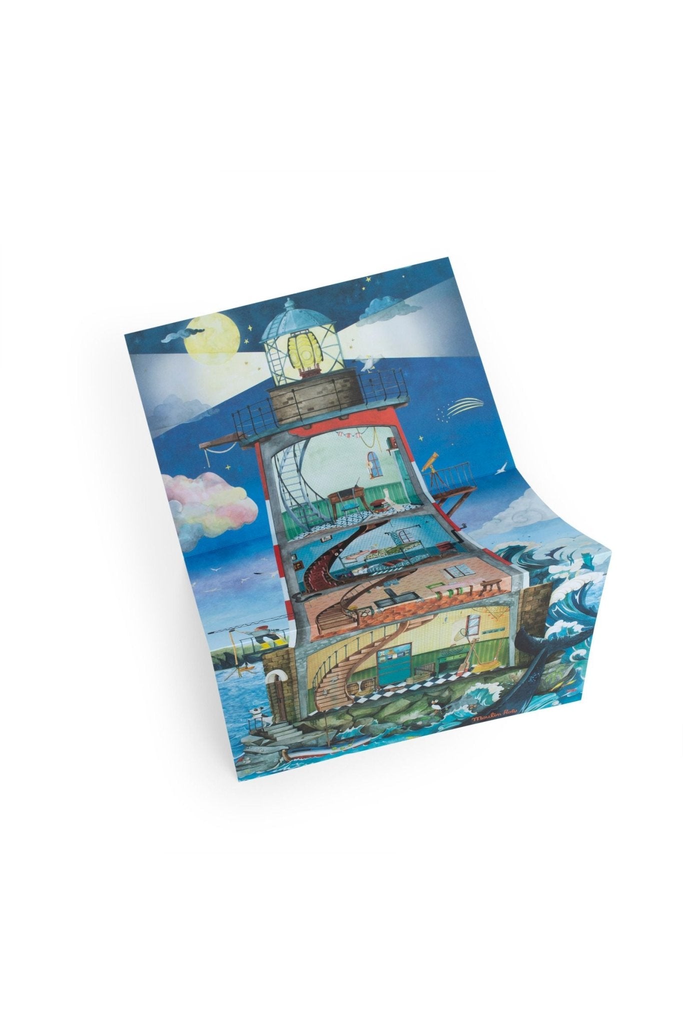 Overdrukplaatjes De ontdekker - Le Jardin du Moulin van Moulin Roty | Kids Conceptstore Le Fanfare