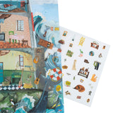 Overdrukplaatjes De ontdekker - Le Jardin du Moulin van Moulin Roty | Kids Conceptstore Le Fanfare