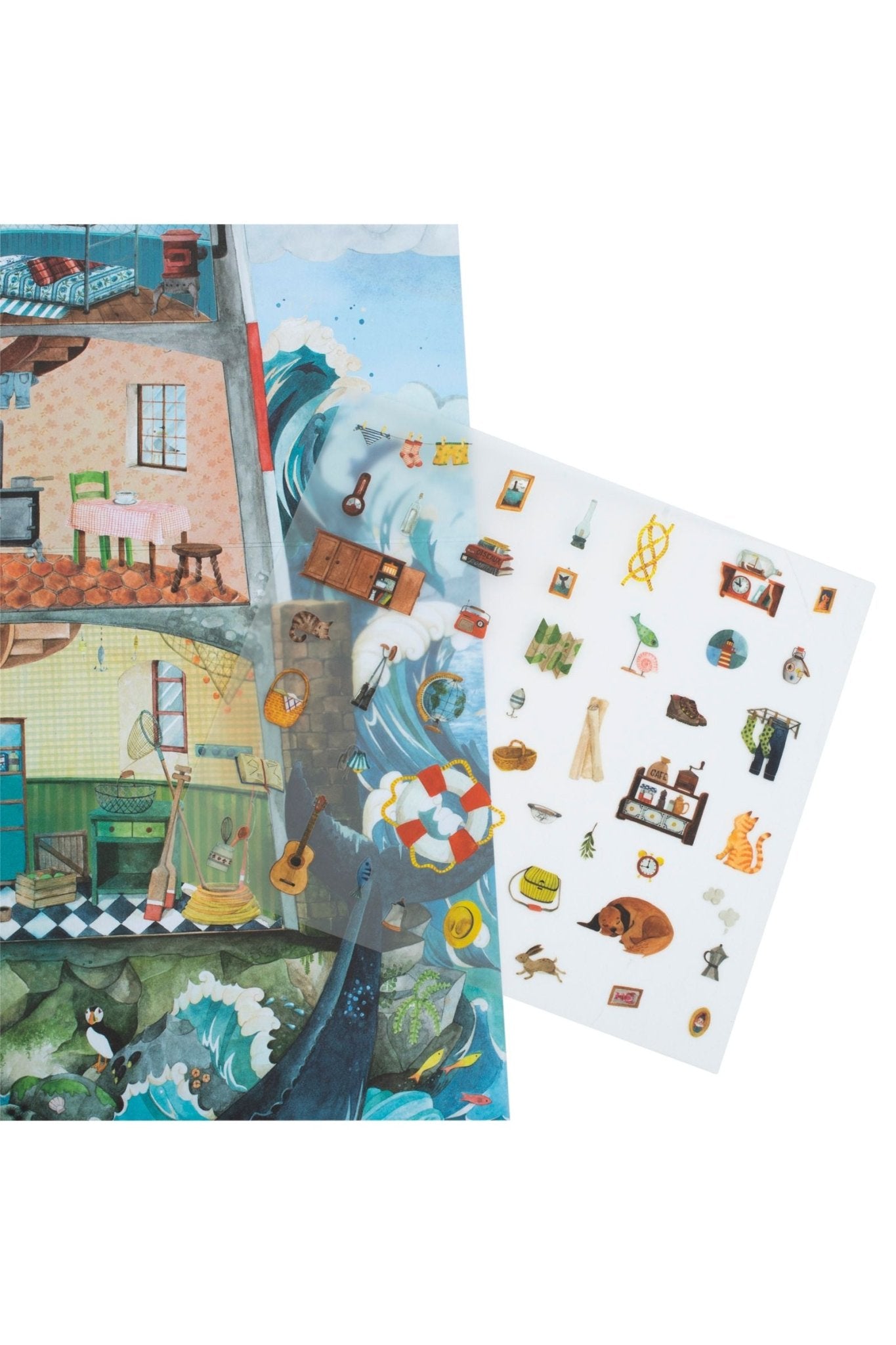 Overdrukplaatjes De ontdekker - Le Jardin du Moulin van Moulin Roty | Kids Conceptstore Le Fanfare
