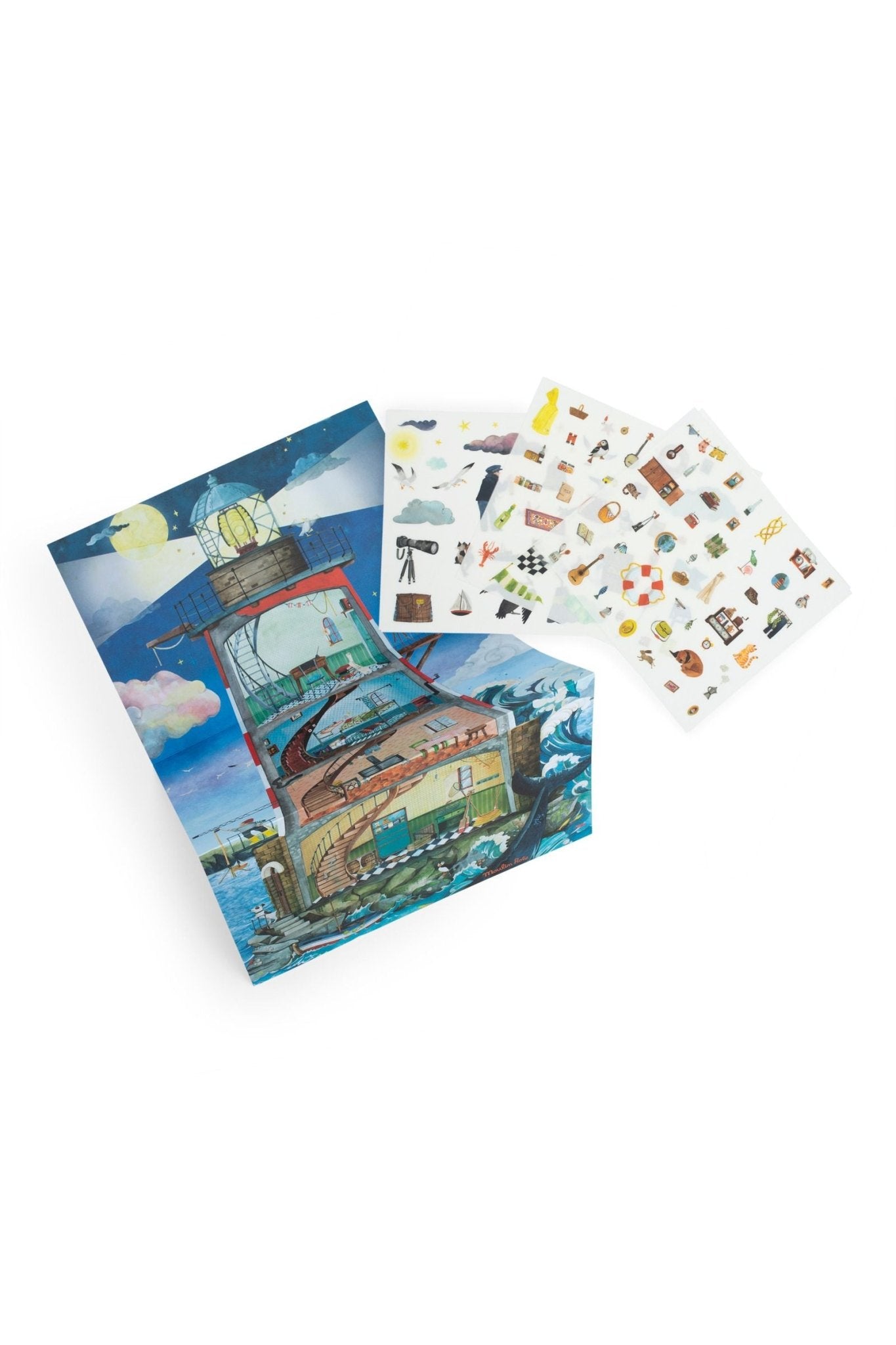 Overdrukplaatjes De ontdekker - Le Jardin du Moulin van Moulin Roty | Kids Conceptstore Le Fanfare