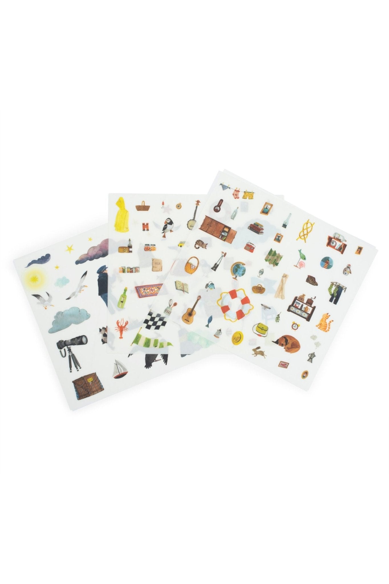 Overdrukplaatjes De ontdekker - Le Jardin du Moulin van Moulin Roty | Kids Conceptstore Le Fanfare