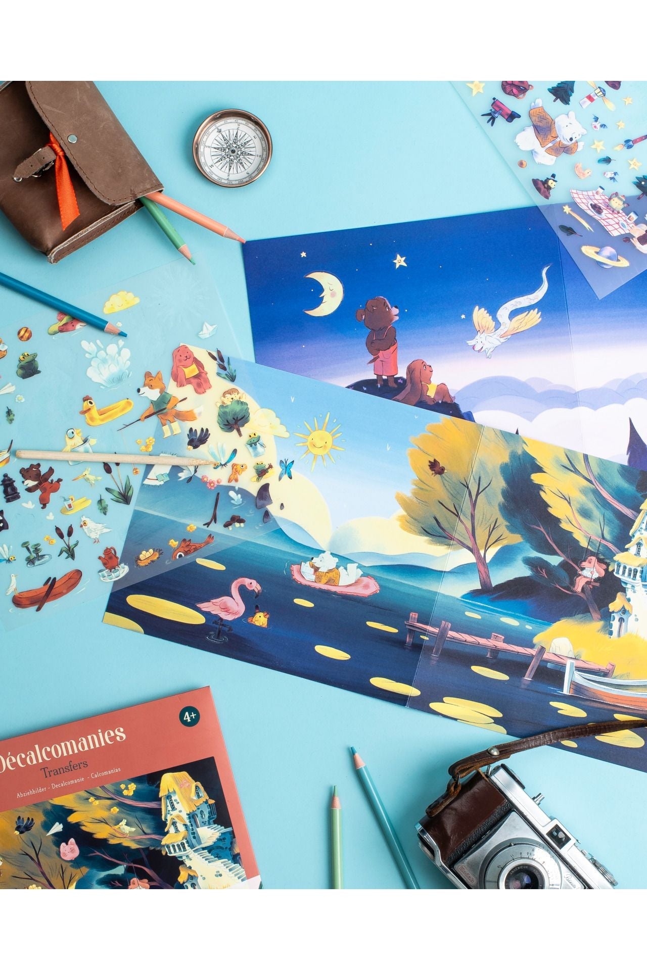 Overdrukplaatjes - La bande à Jojo van Moulin Roty | Kids Conceptstore Le Fanfare
