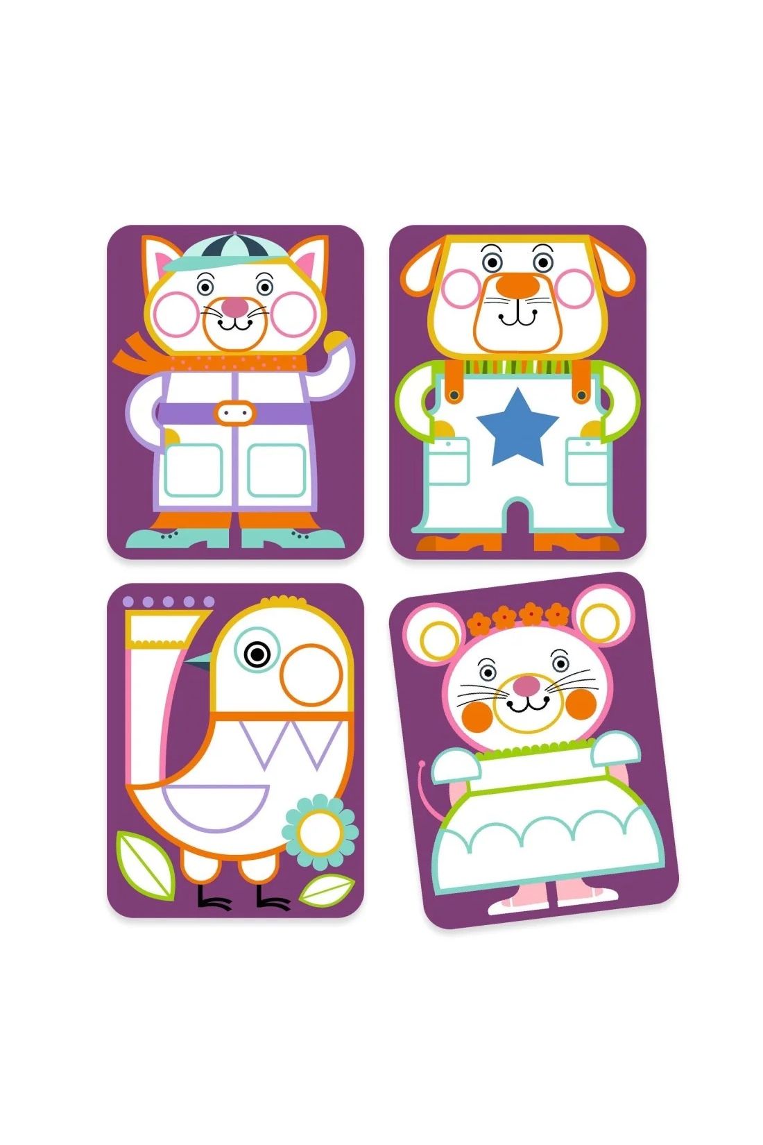 Palette painting - Chubby cheeks van Djeco | Kids Conceptstore Le Fanfare
