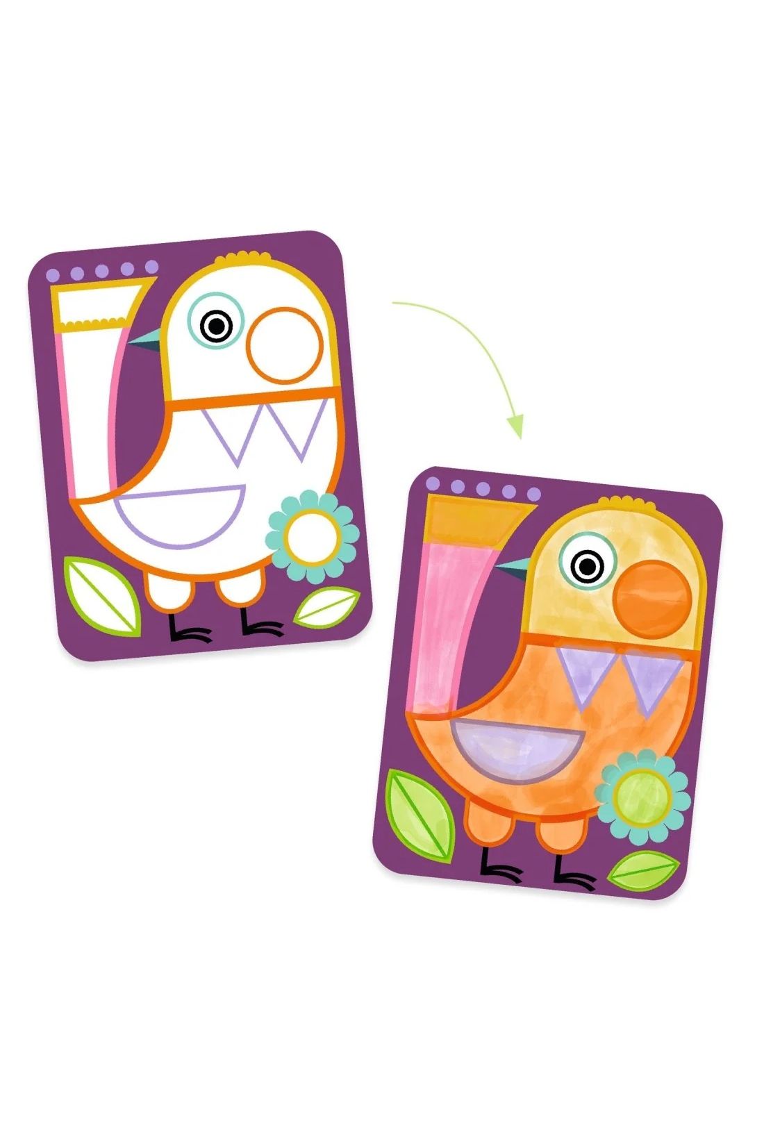 Palette painting - Chubby cheeks van Djeco | Kids Conceptstore Le Fanfare