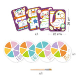 Palette painting - Chubby cheeks van Djeco | Kids Conceptstore Le Fanfare