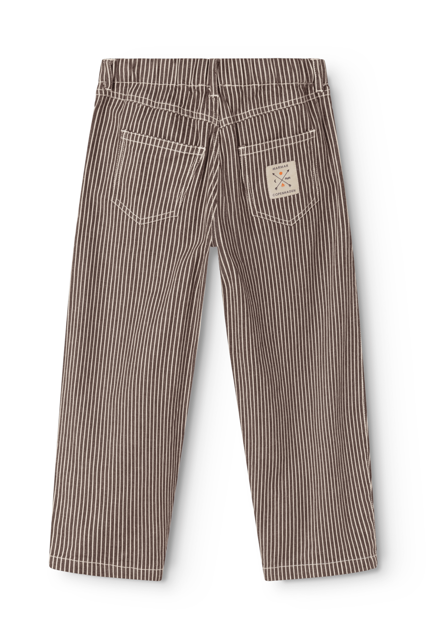 Pando | Soft Denim - Dark Brownie Stripe van MarMar Copenhagen | Kids Conceptstore Le Fanfare