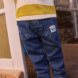 Pant mike blue - Denim malaga van BONTON | Kids Conceptstore Le Fanfare