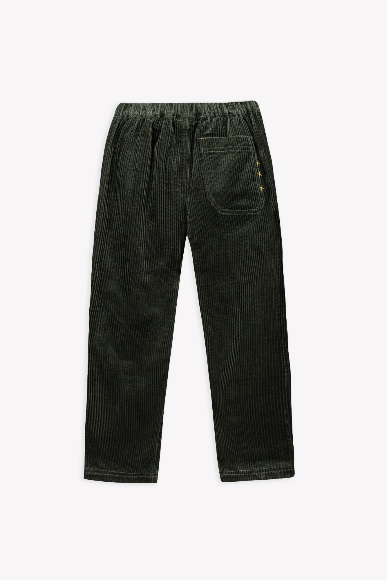Pantalon datcha - Kaki highland van BONTON | Kids Conceptstore Le Fanfare
