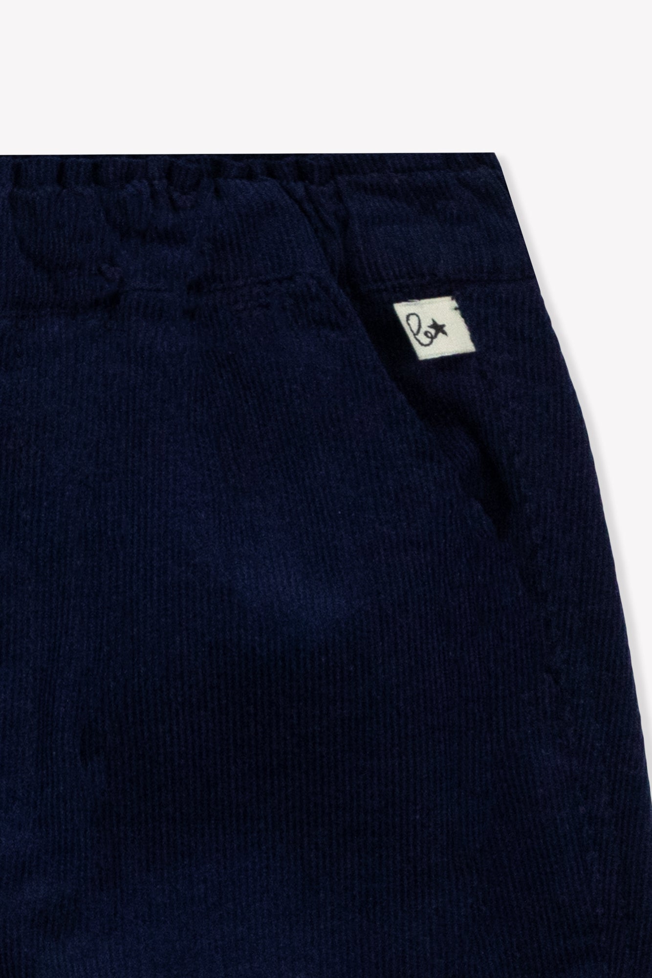 Pantalon lucky - Sailor blue van BONTON | Kids Conceptstore Le Fanfare