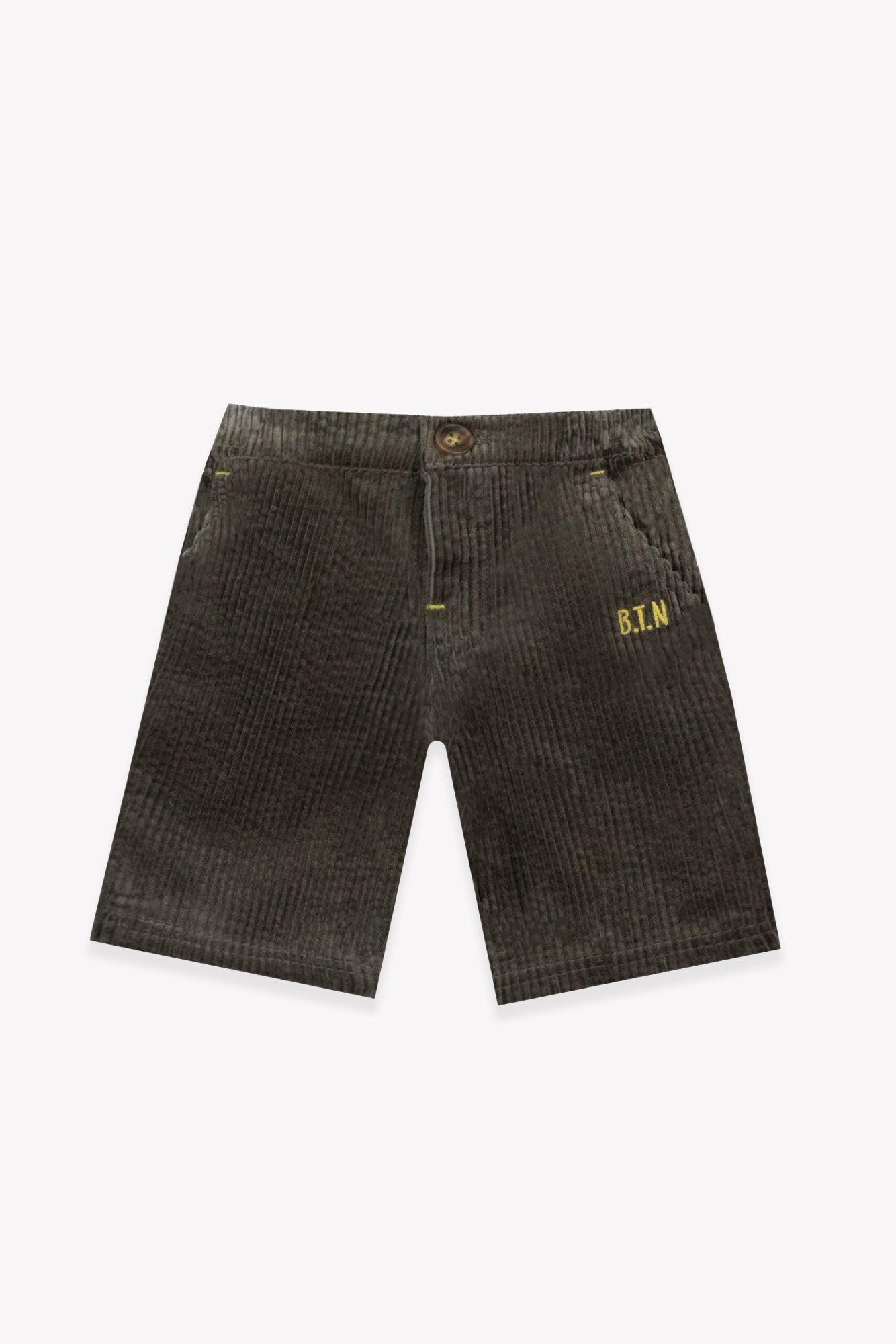 Pantalon paco - Kaki highland van BONTON | Kids Conceptstore Le Fanfare