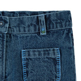 Pantalon poches brodees denim - Denim van Emile et Ida | Kids Conceptstore Le Fanfare