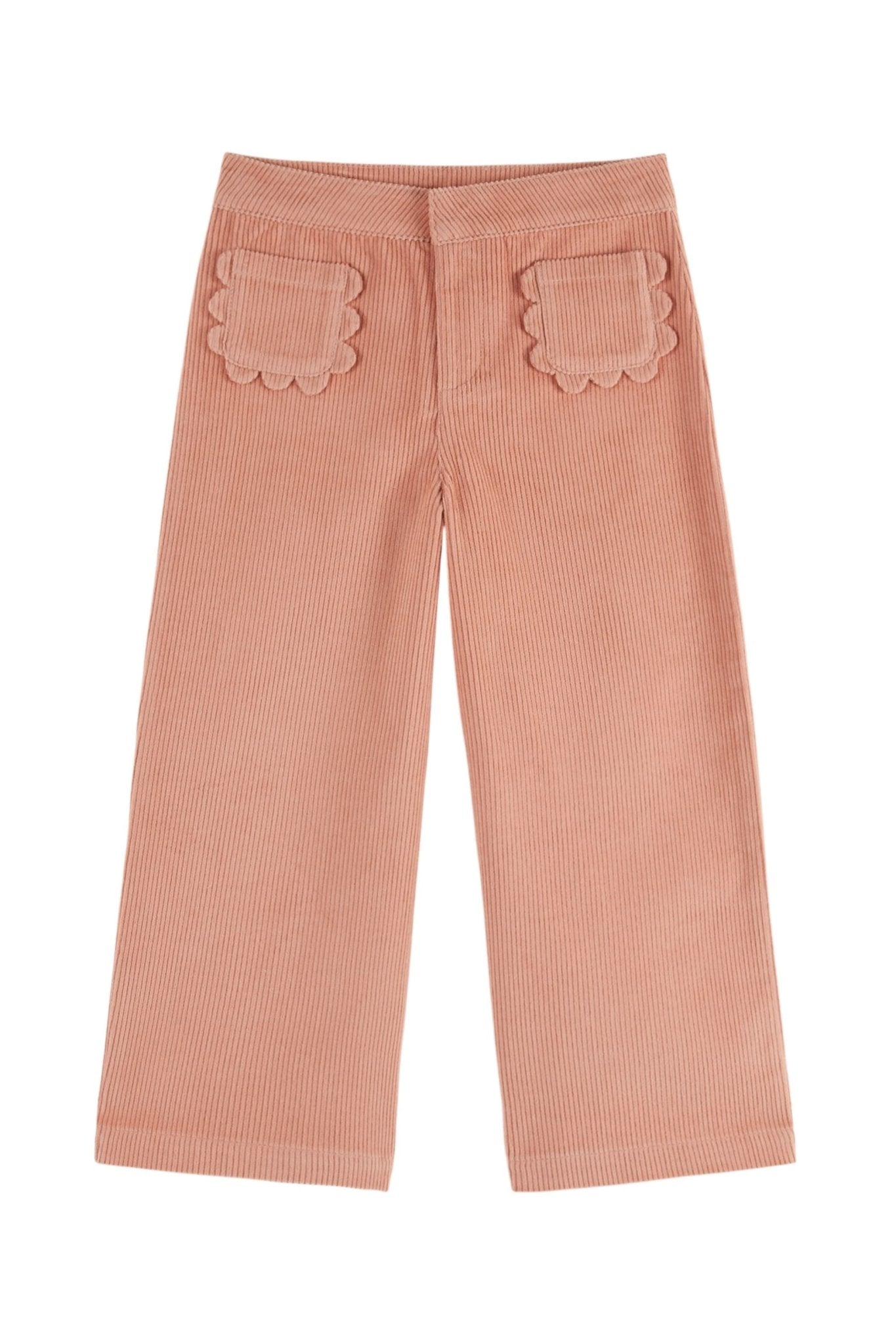 Pantalon velours poche fleur - Sakura van Emile et Ida | Kids Conceptstore Le Fanfare