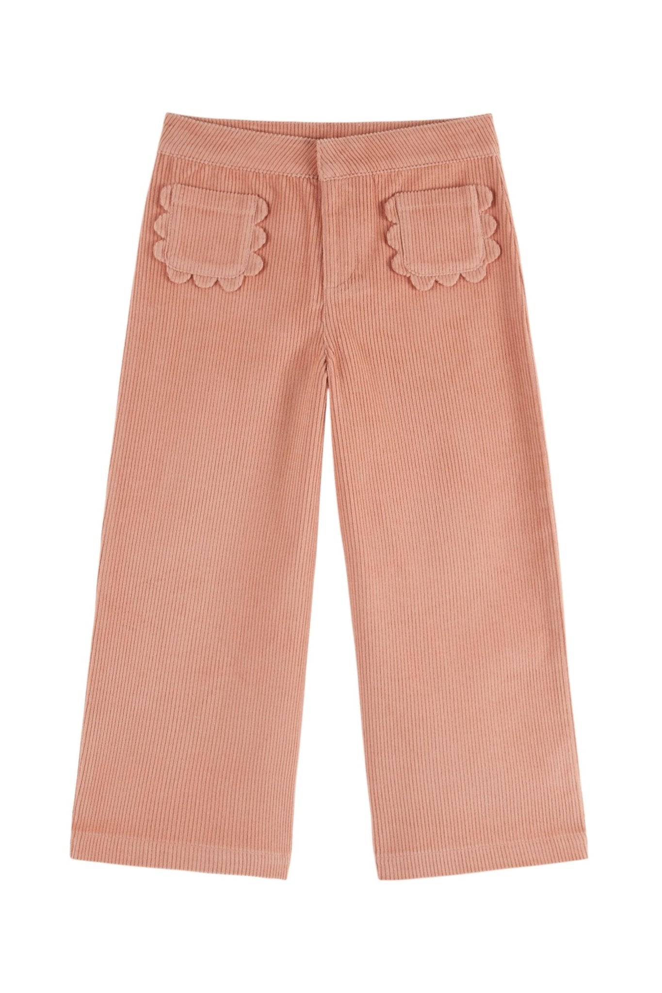 Pantalon velours poche fleur - Sakura van Emile et Ida | Kids Conceptstore Le Fanfare
