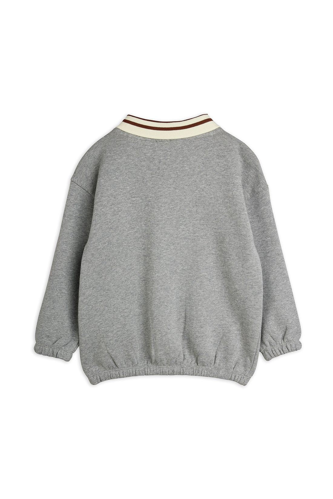 Panther patch piping collar sweatshirt van Mini Rodini | Kids Conceptstore Le Fanfare