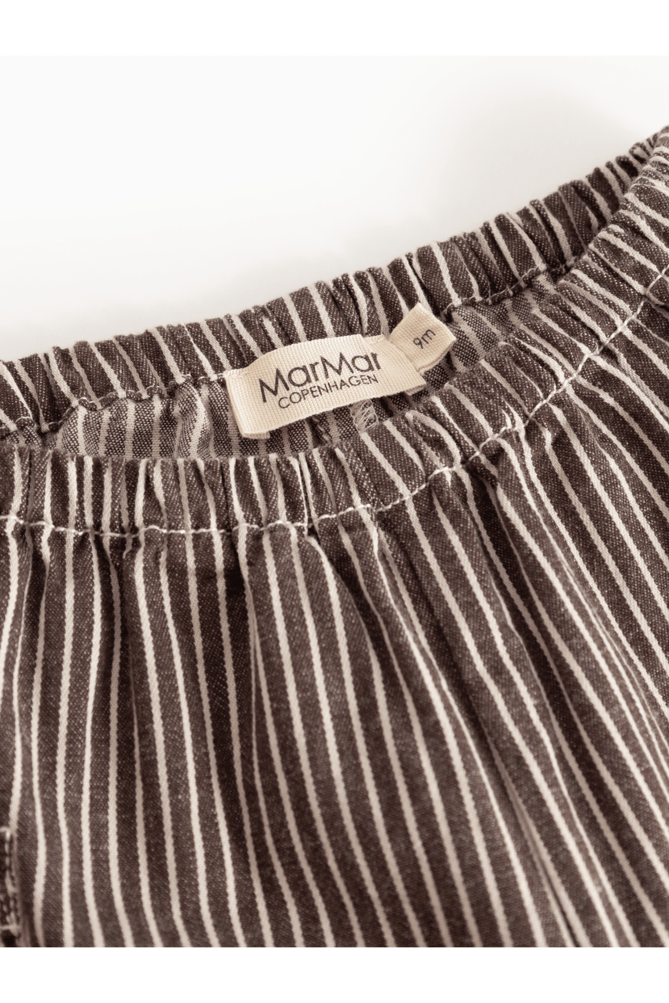 Panto | Soft Denim - Dark Brownie Stripe van MarMar Copenhagen | Kids Conceptstore Le Fanfare