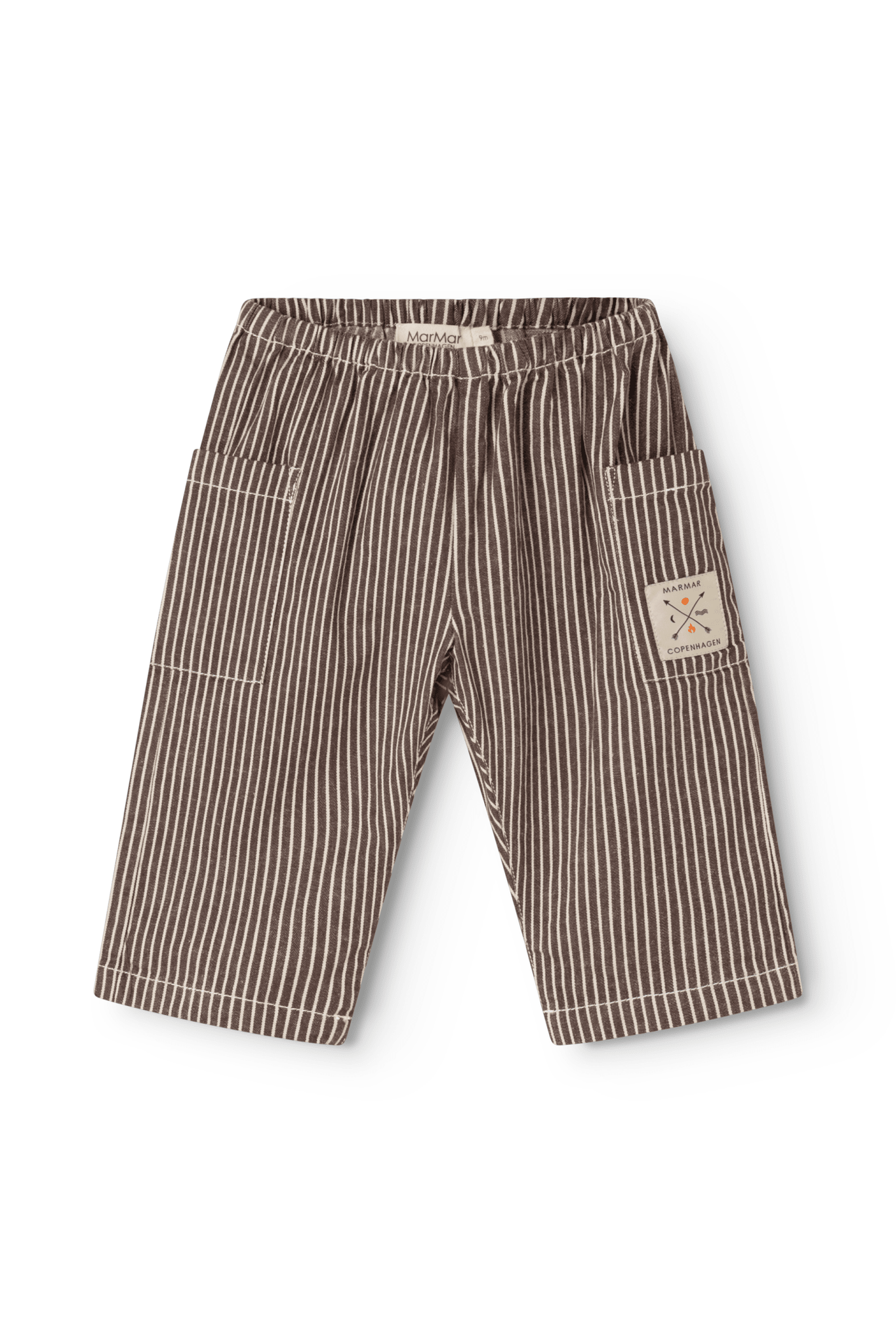 Panto | Soft Denim - Dark Brownie Stripe van MarMar Copenhagen | Kids Conceptstore Le Fanfare