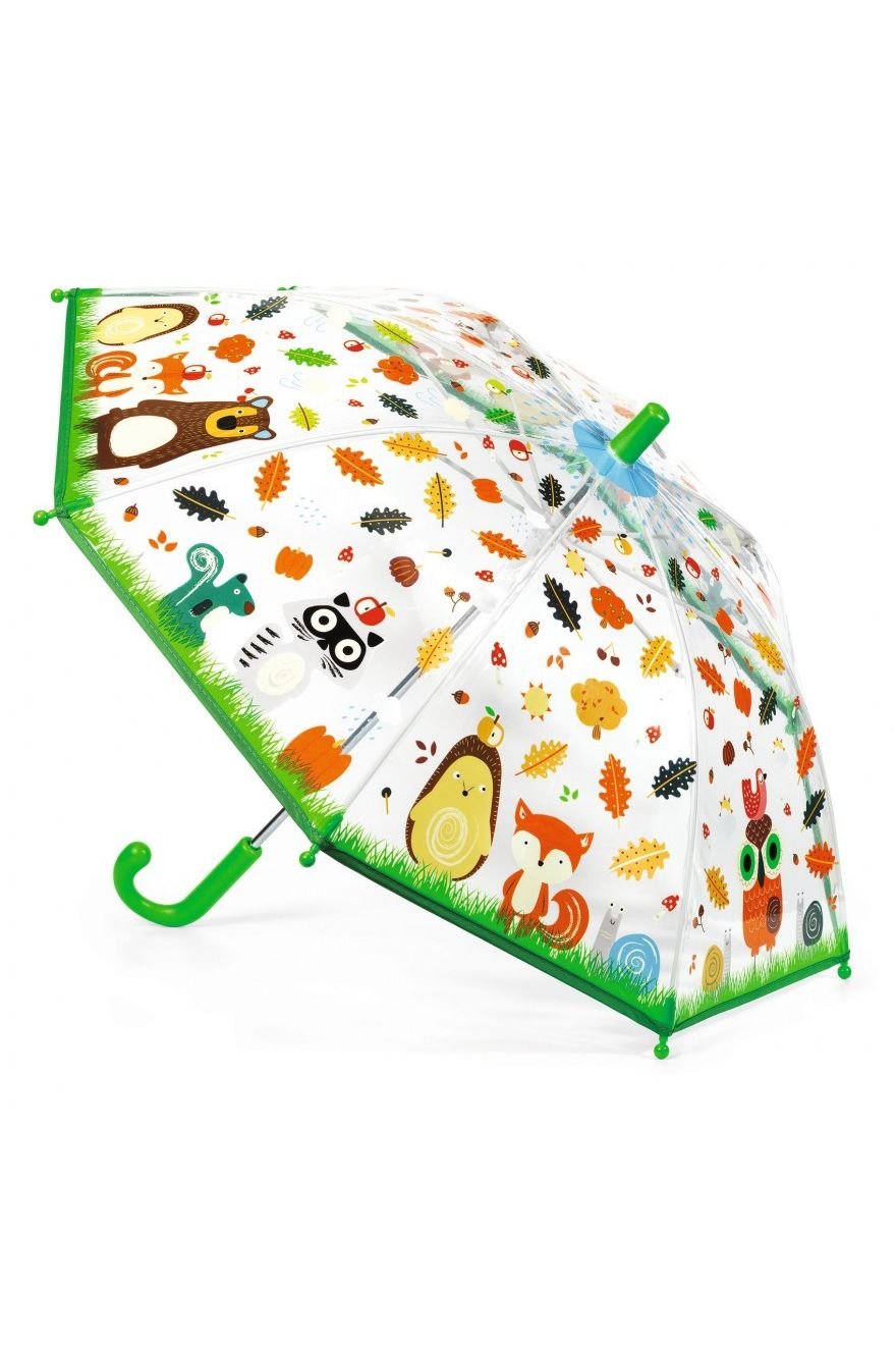 Paraplu klein - Animals of the forest van Djeco | Kids Conceptstore Le Fanfare