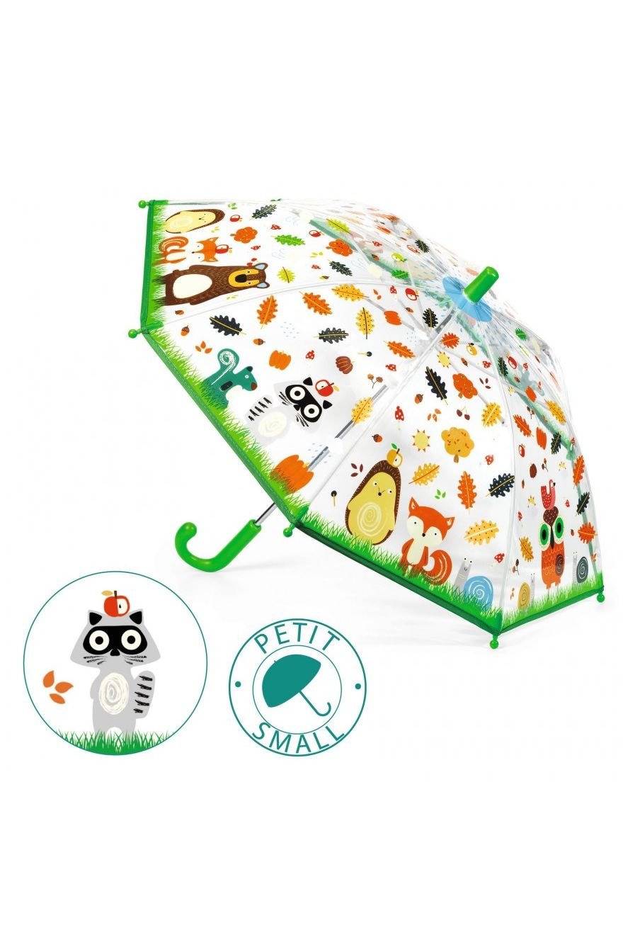 Paraplu klein - Animals of the forest van Djeco | Kids Conceptstore Le Fanfare