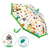 Paraplu klein - Animals of the forest van Djeco | Kids Conceptstore Le Fanfare