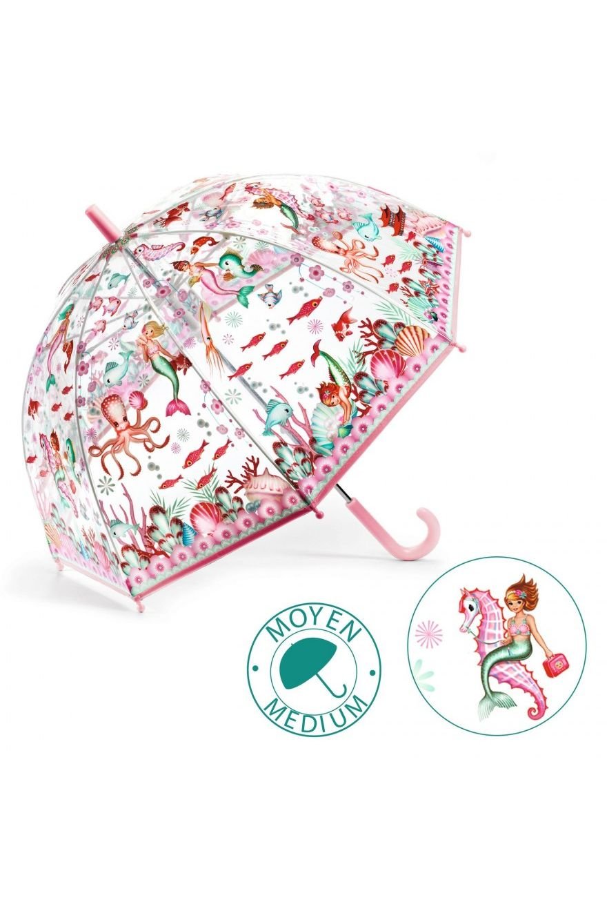 Paraplu Medium - Mermaid van Djeco | Kids Conceptstore Le Fanfare