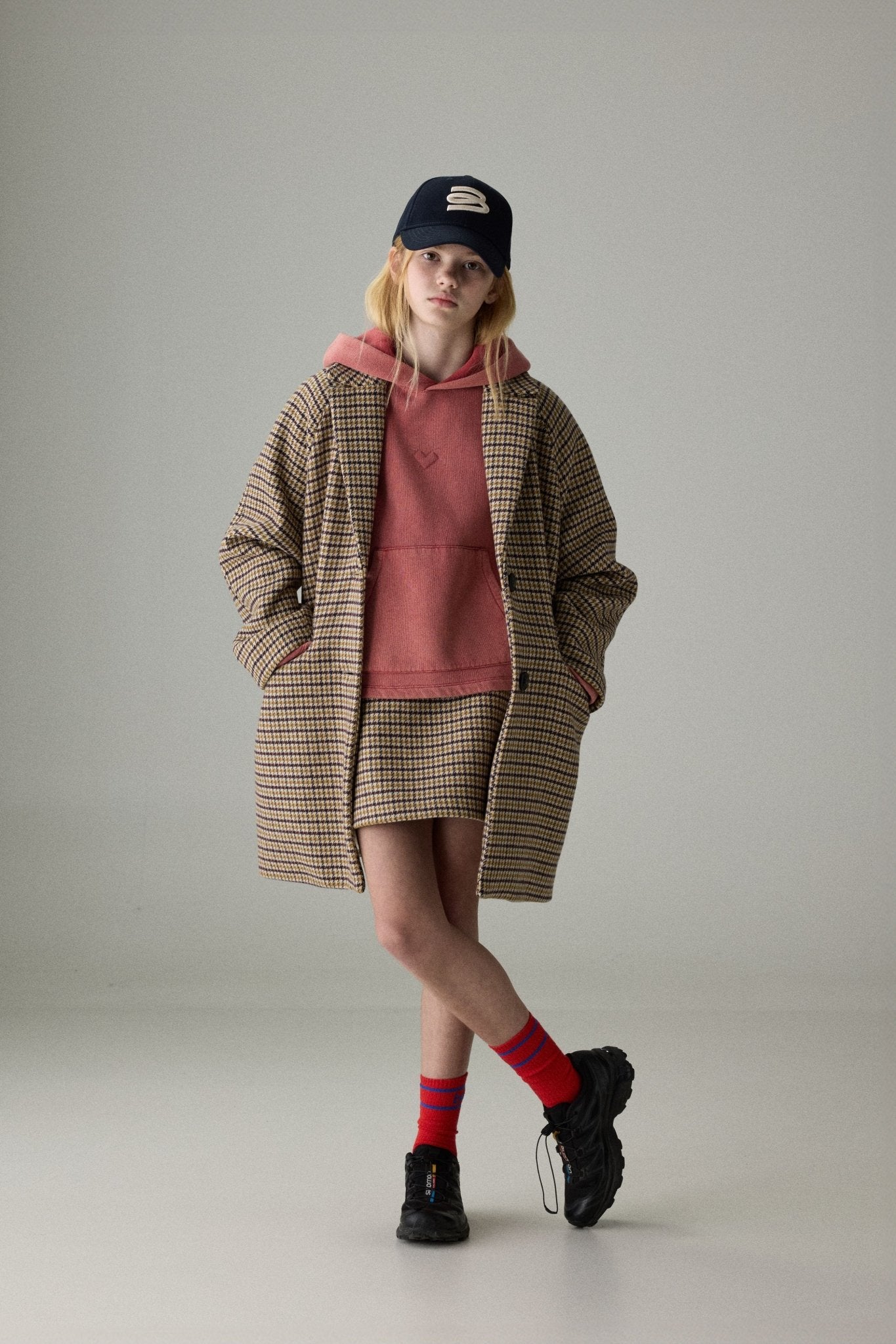 Parise62 skirt - Check A van Bellerose | Kids Conceptstore Le Fanfare