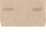 Pawien Merino Wool Sweater - Biscotti Melange van Donsje Amsterdam | Kids Conceptstore Le Fanfare