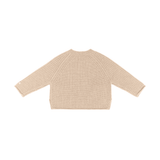 Pawien Merino Wool Sweater - Biscotti Melange van Donsje Amsterdam | Kids Conceptstore Le Fanfare