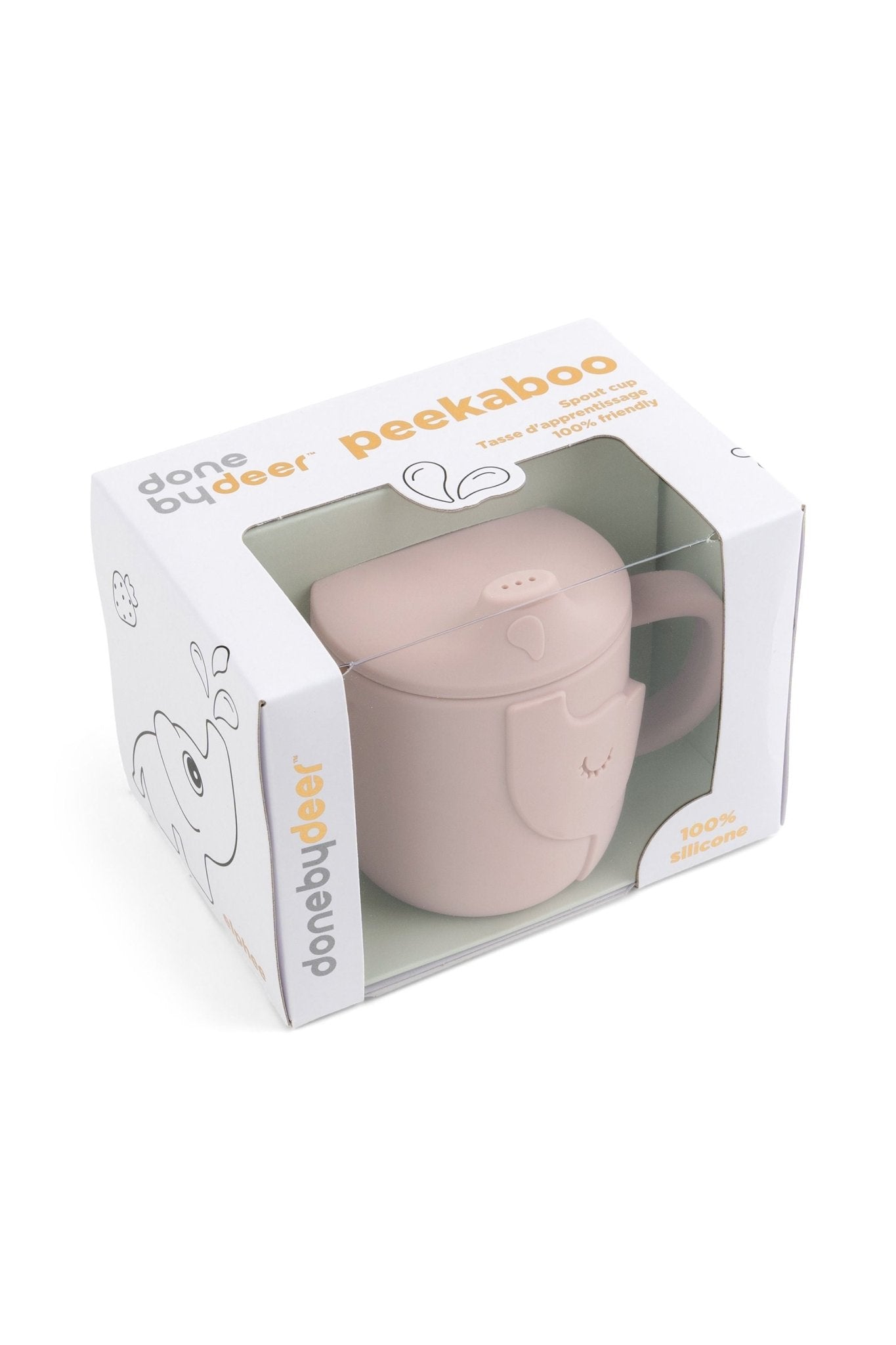 Peekaboo spout cup | Elphee - Powder van Done by Deer | Kids Conceptstore Le Fanfare