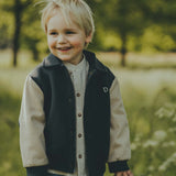 Pellier Jacket - Night Blue van Donsje Amsterdam | Kids Conceptstore Le Fanfare