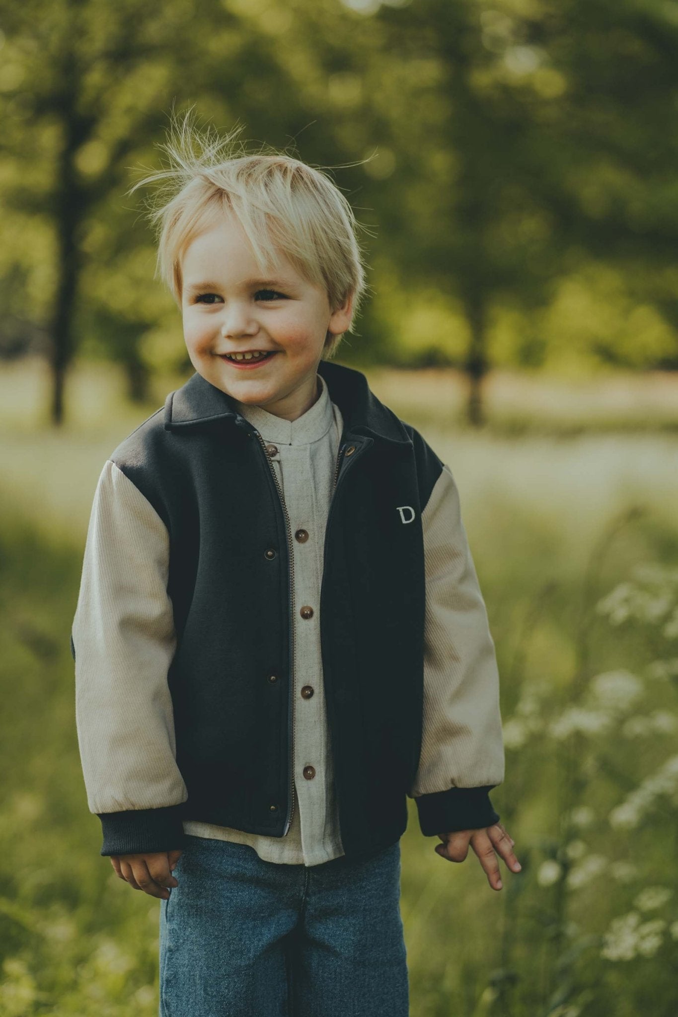 Pellier Jacket - Night Blue van Donsje Amsterdam | Kids Conceptstore Le Fanfare