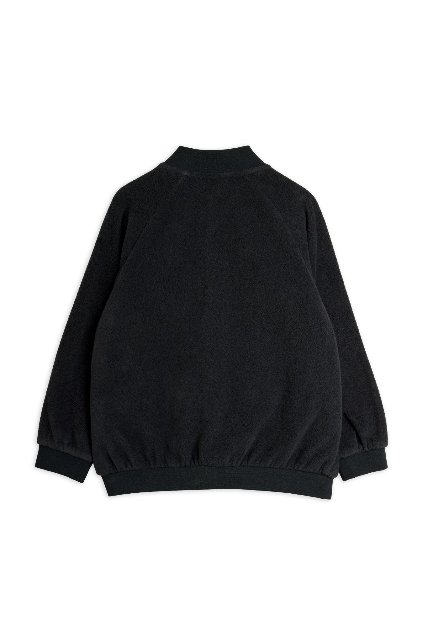 Penguin patch microfleece jacket - Black van Mini Rodini | Kids Conceptstore Le Fanfare