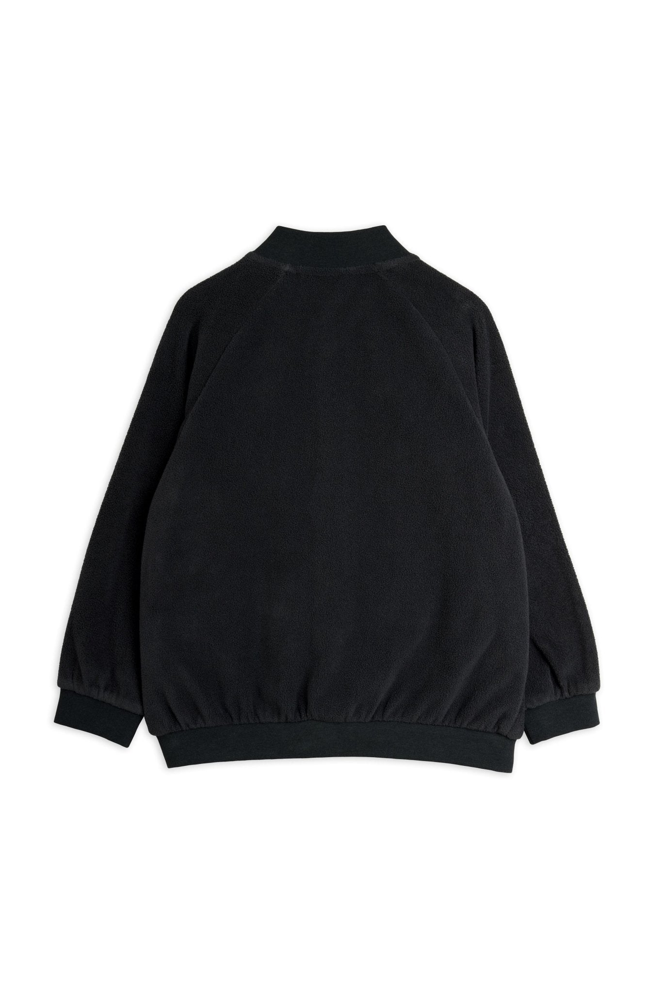 Penguin patch microfleece jacket - Black van Mini Rodini | Kids Conceptstore Le Fanfare